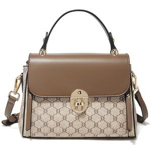 Vegan Textured Boxy Minimalistic Flap Satchel Strap Satchel Crossbody Bag